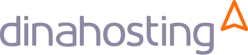 El logo de Dinahosting